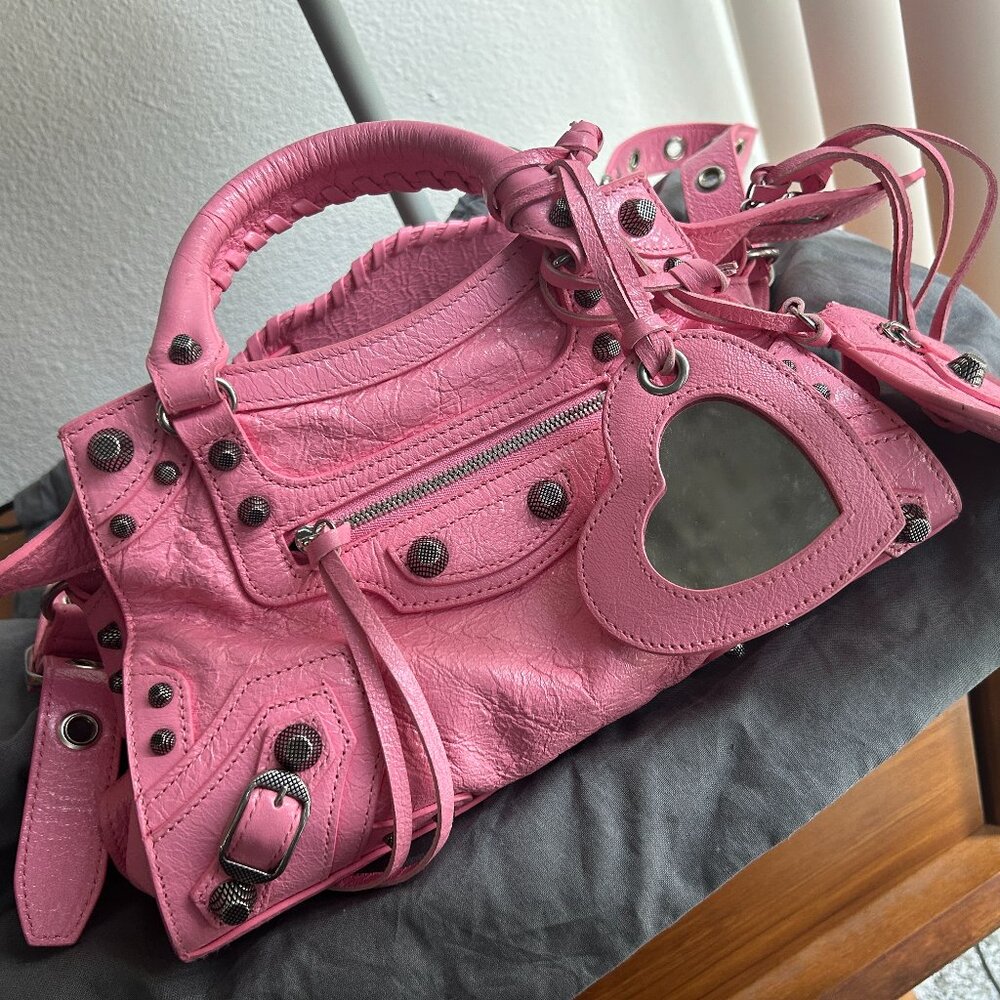 Balenciaga Neo Cagole Handbag XS in Sweet Pink